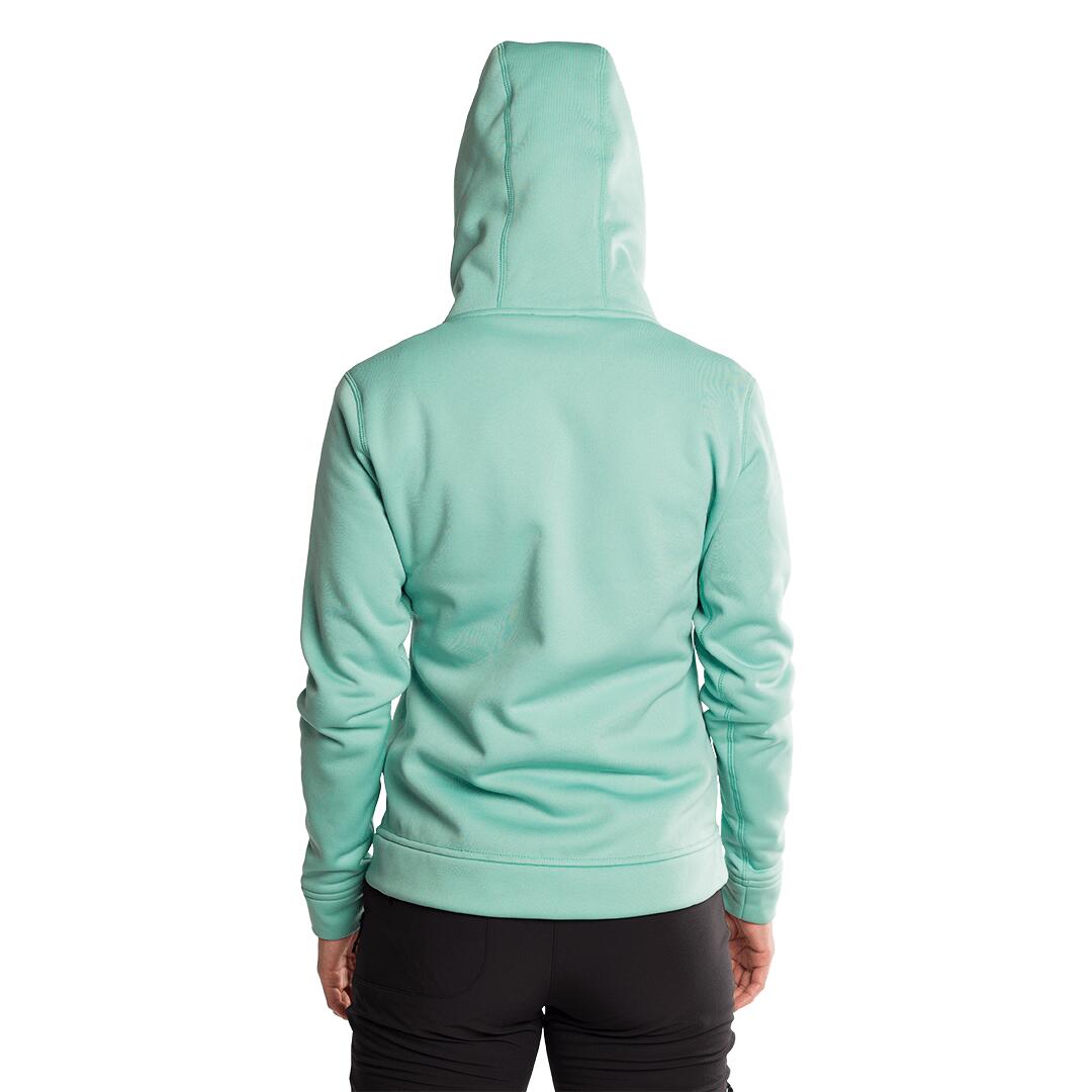 Sudadera con cremallera para Mujer Trangoworld Liena Verde/Verde 4/6