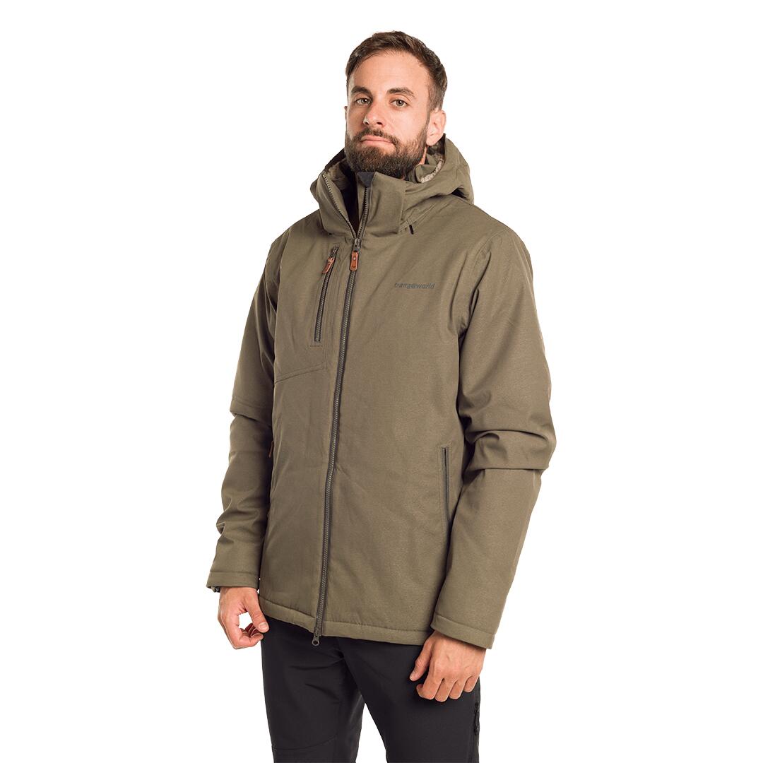 Chaqueta acolchada para Hombre Trangoworld Jorel termic Marrón/Marrón/Negro 3/7