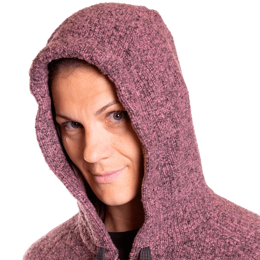 Forro polar para Mujer Trangoworld Gower Rosa/Gris 7/7