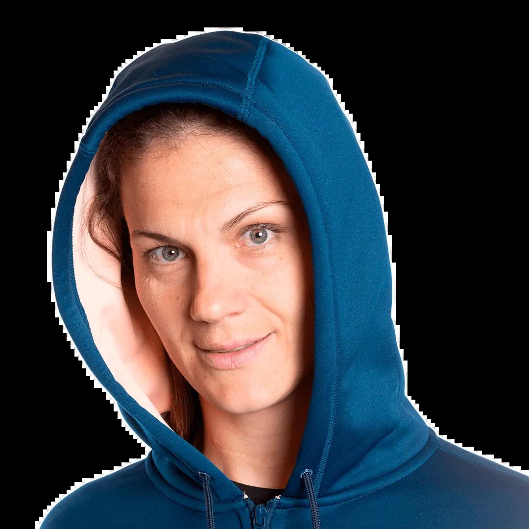 Sudadera con cremallera para Mujer Trangoworld Liena Azul/Rosa 6/6