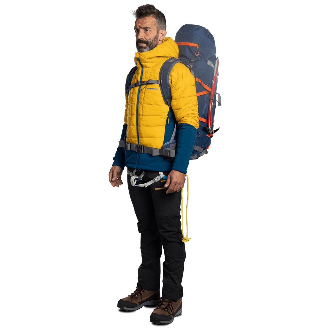 Chaqueta acolchada para Hombre Trangoworld Beraldi kb Amarillo/Azul 5/7