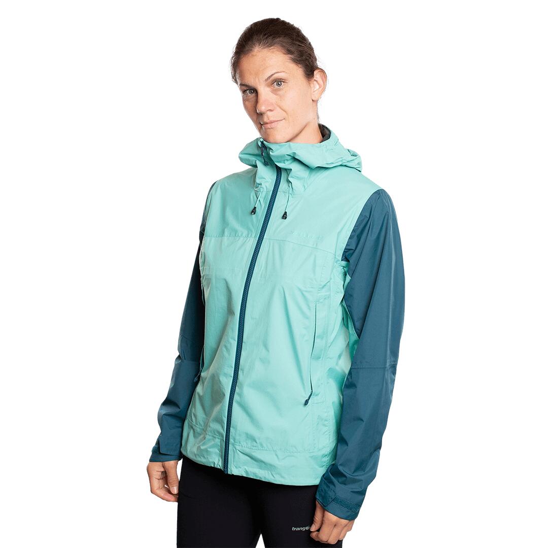 Chaqueta para Mujer Trangoworld Kanchenjunga Azul/Gris/Azul Impermeable 3/7