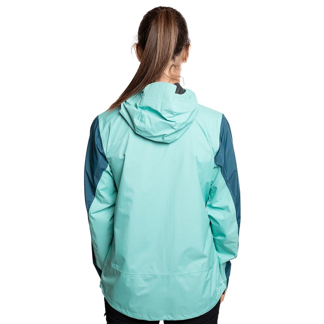 Chaqueta para Mujer Trangoworld Kanchenjunga Azul/Gris/Azul Impermeable 4/7