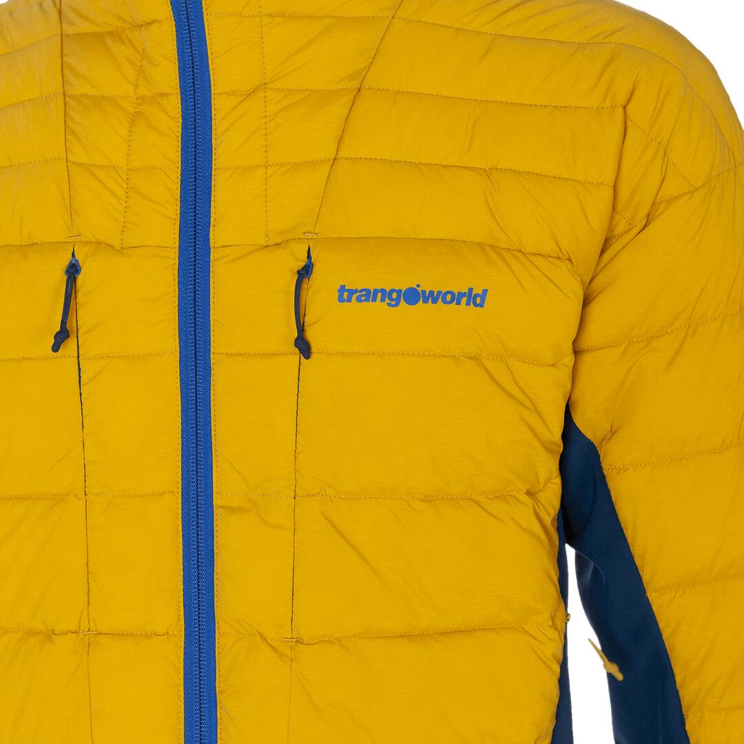 Chaqueta acolchada para Hombre Trangoworld Beraldi kb Amarillo/Azul 2/7