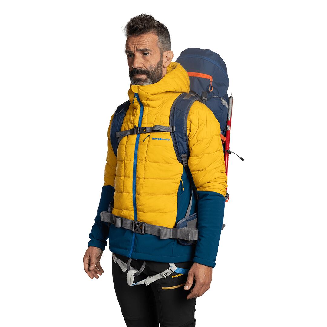 Chaqueta acolchada para Hombre Trangoworld Beraldi kb Amarillo/Azul 4/7