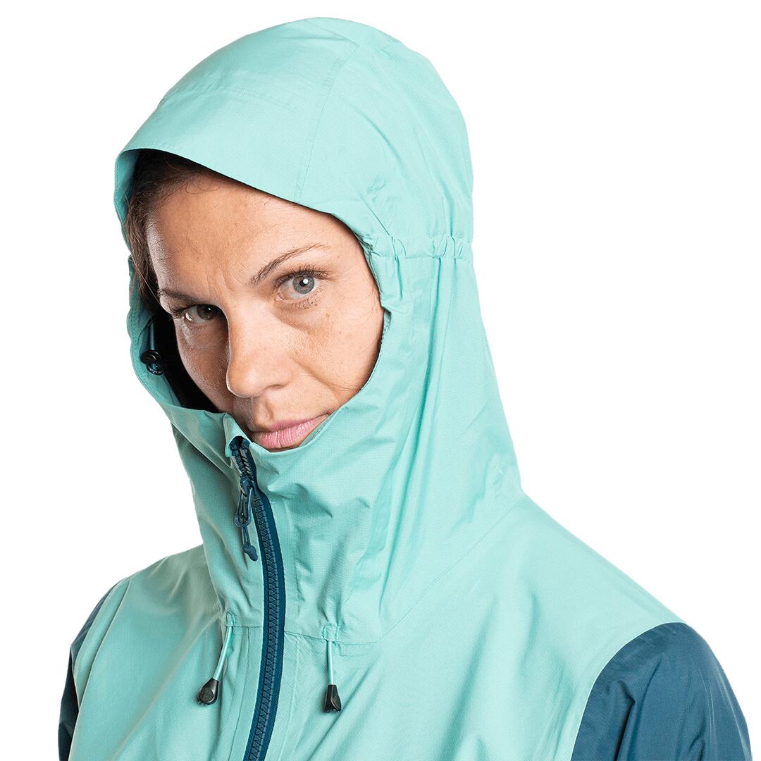 Chaqueta para Mujer Trangoworld Kanchenjunga Azul/Gris/Azul Impermeable 5/7