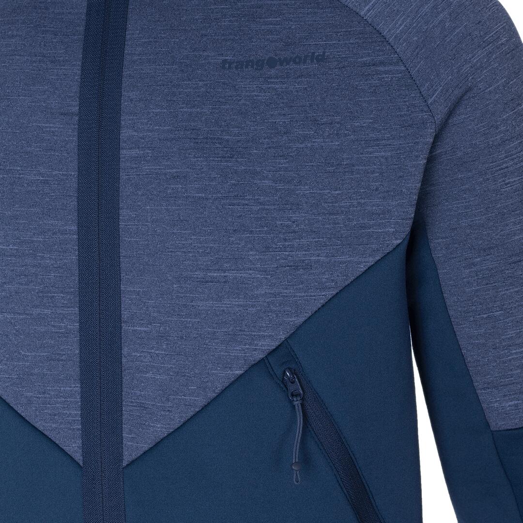 Forro polar para Hombre Trangoworld Thorne Azul 2/7
