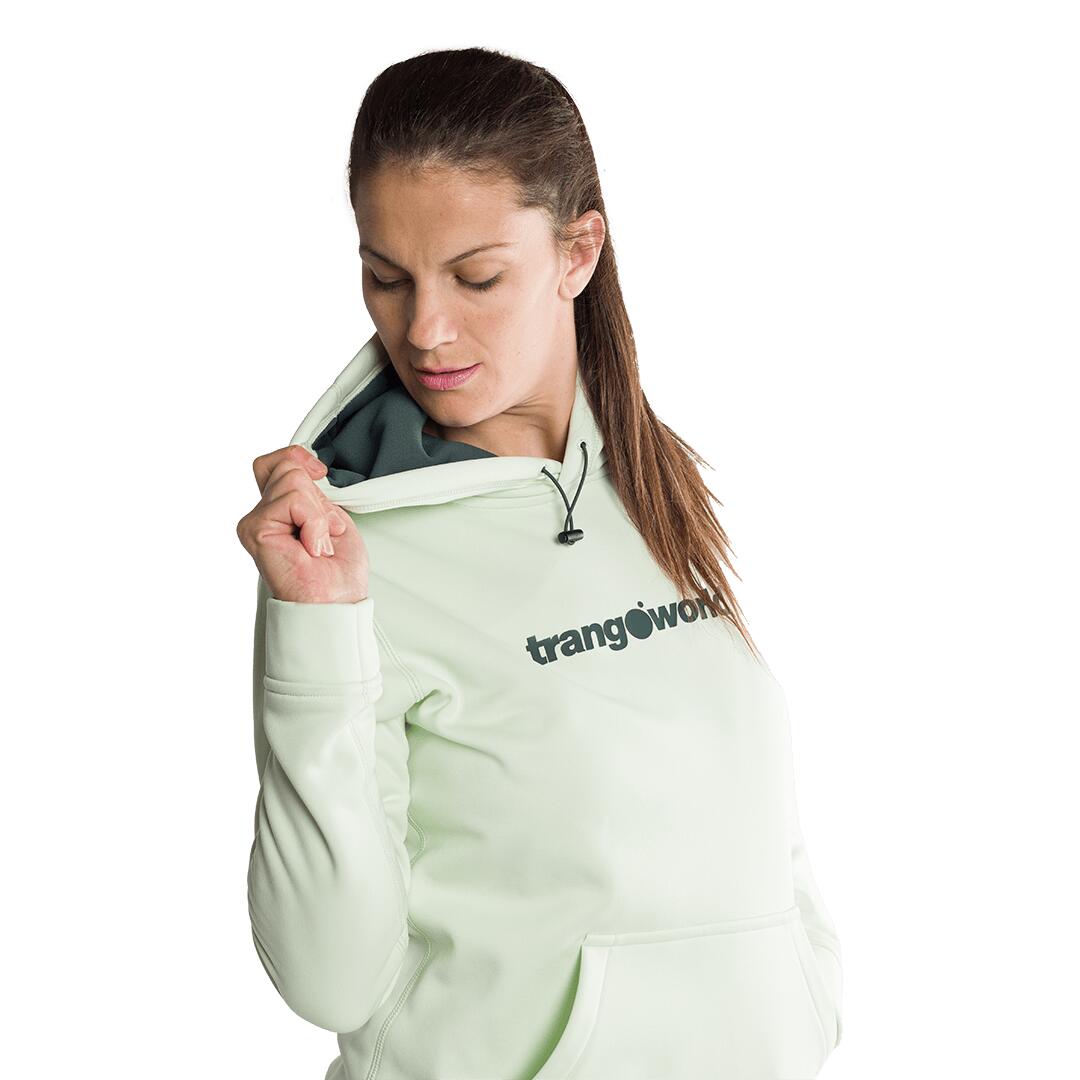 Sudadera para Mujer Trangoworld Poppi Verde/Verde 6/6