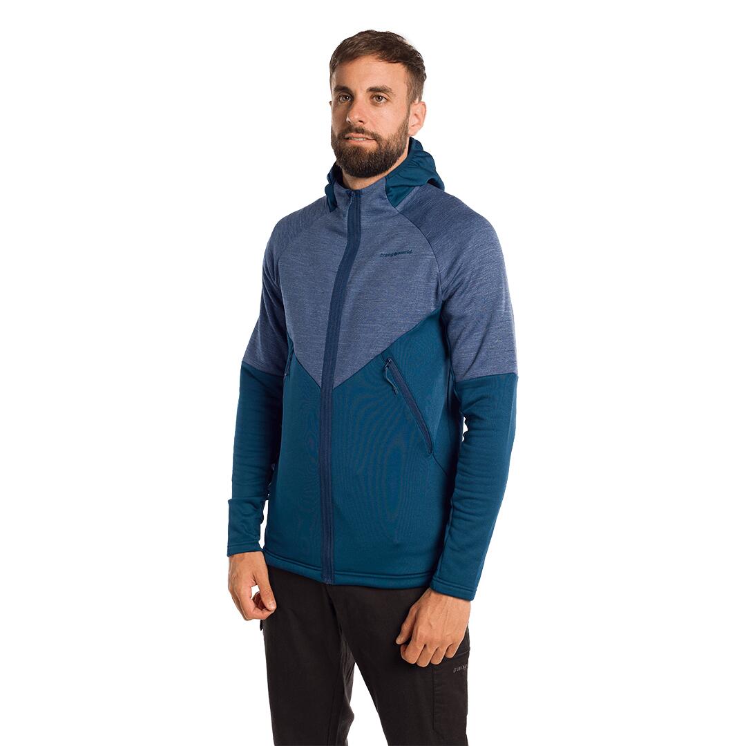 Forro polar para Hombre Trangoworld Thorne Azul 3/7