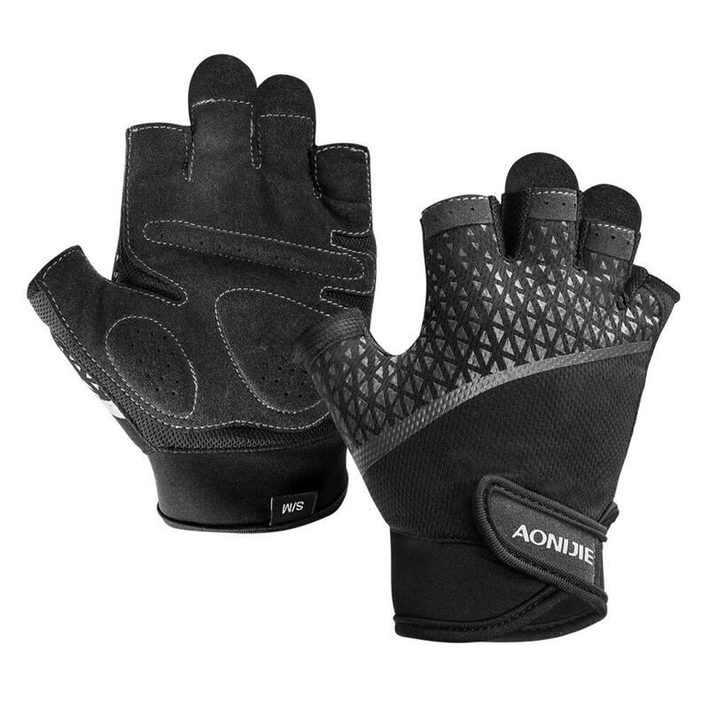 M-52 Sports Gloves Breathable Damping Half Finger Anti-slip Cycling Camping