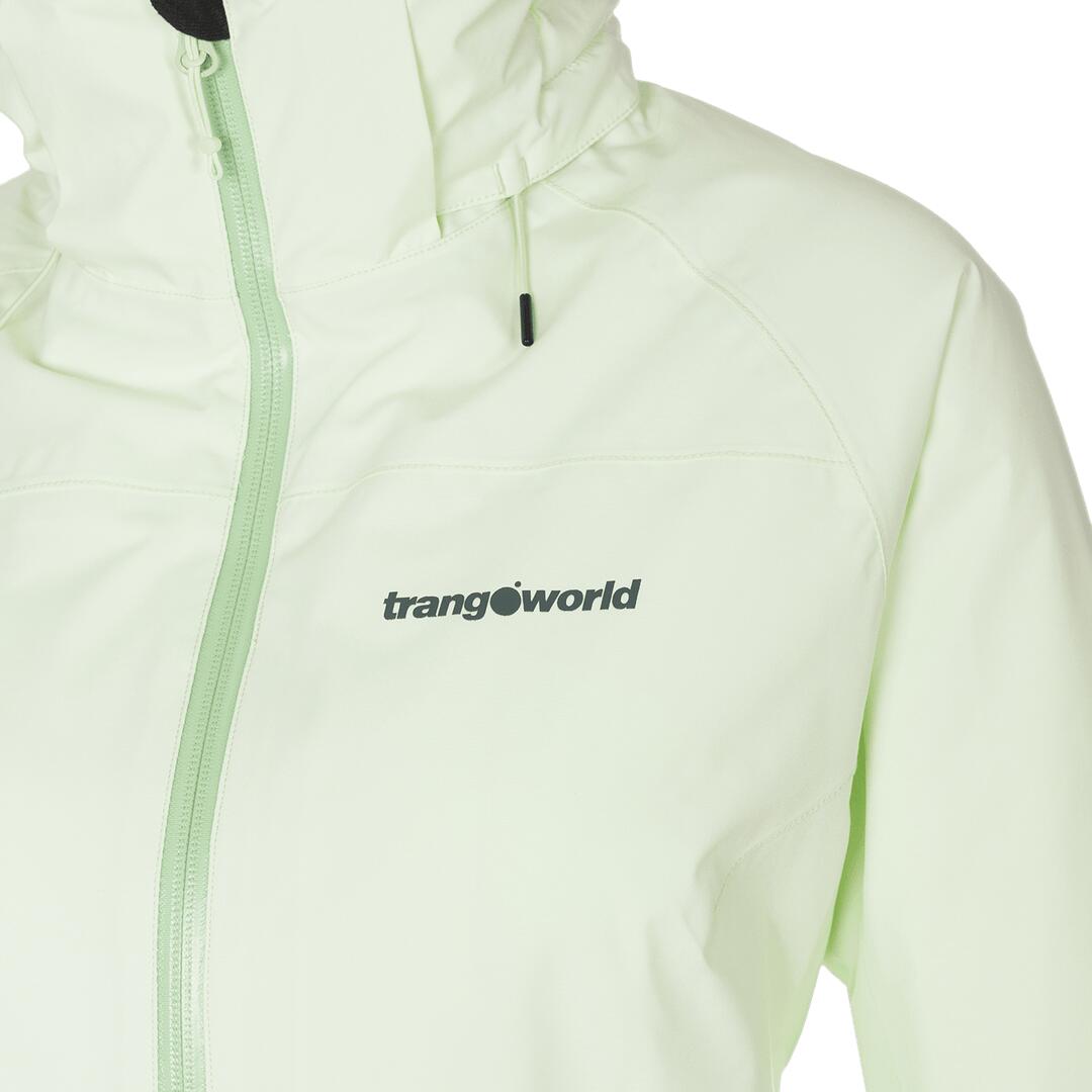 Chaqueta acolchada para Mujer Trangoworld Bodo termic vd Verde/Azul Impermeable 2/7