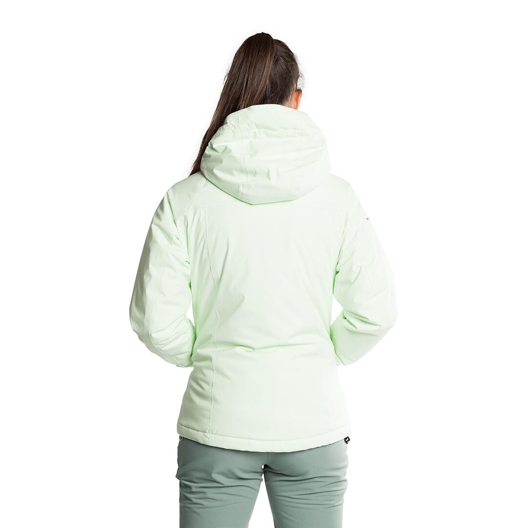 Chaqueta acolchada para Mujer Trangoworld Bodo termic vd Verde/Azul Impermeable 3/7