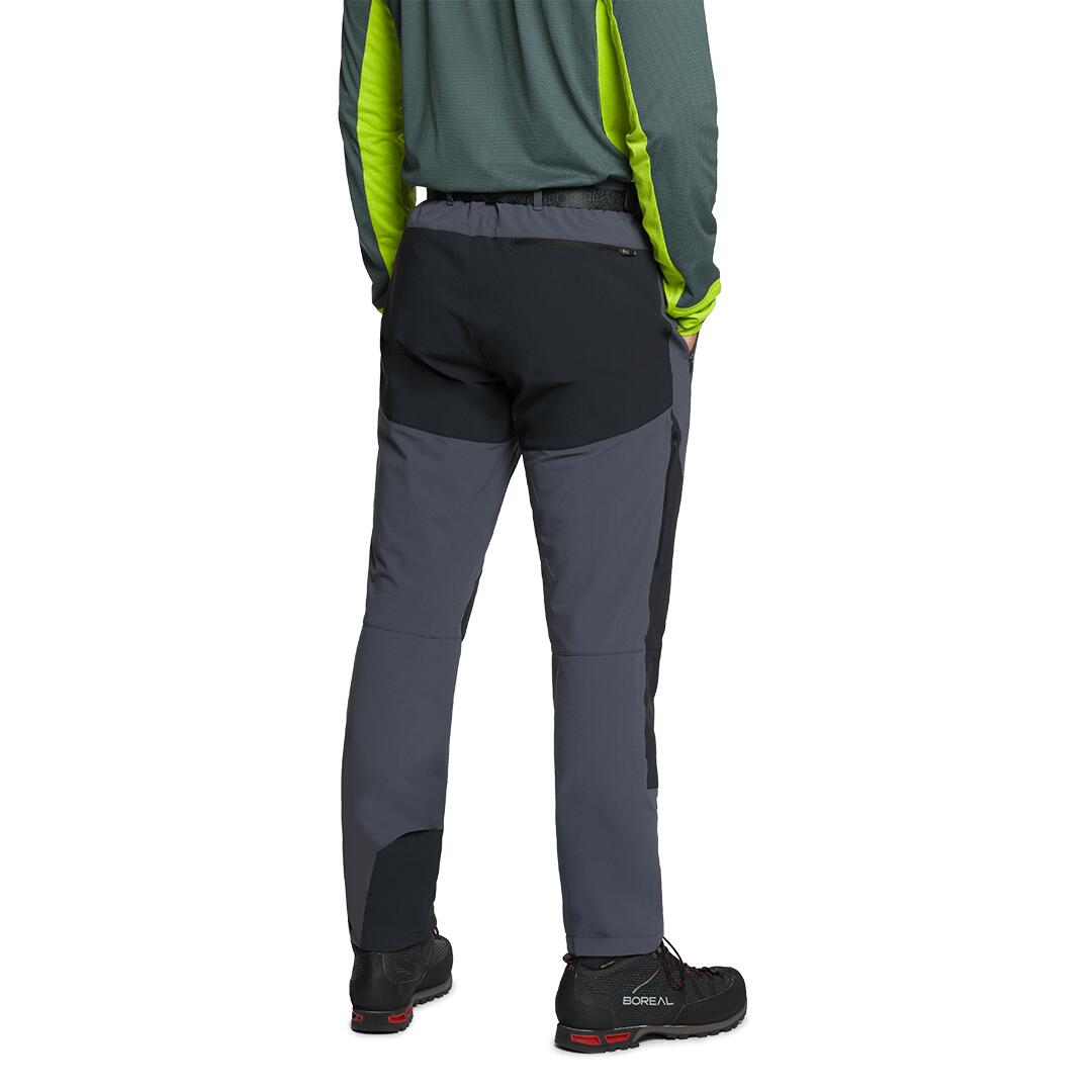 Pantalón para Hombre Trangoworld Muley th Gris/Negro protección UV+30 3/5
