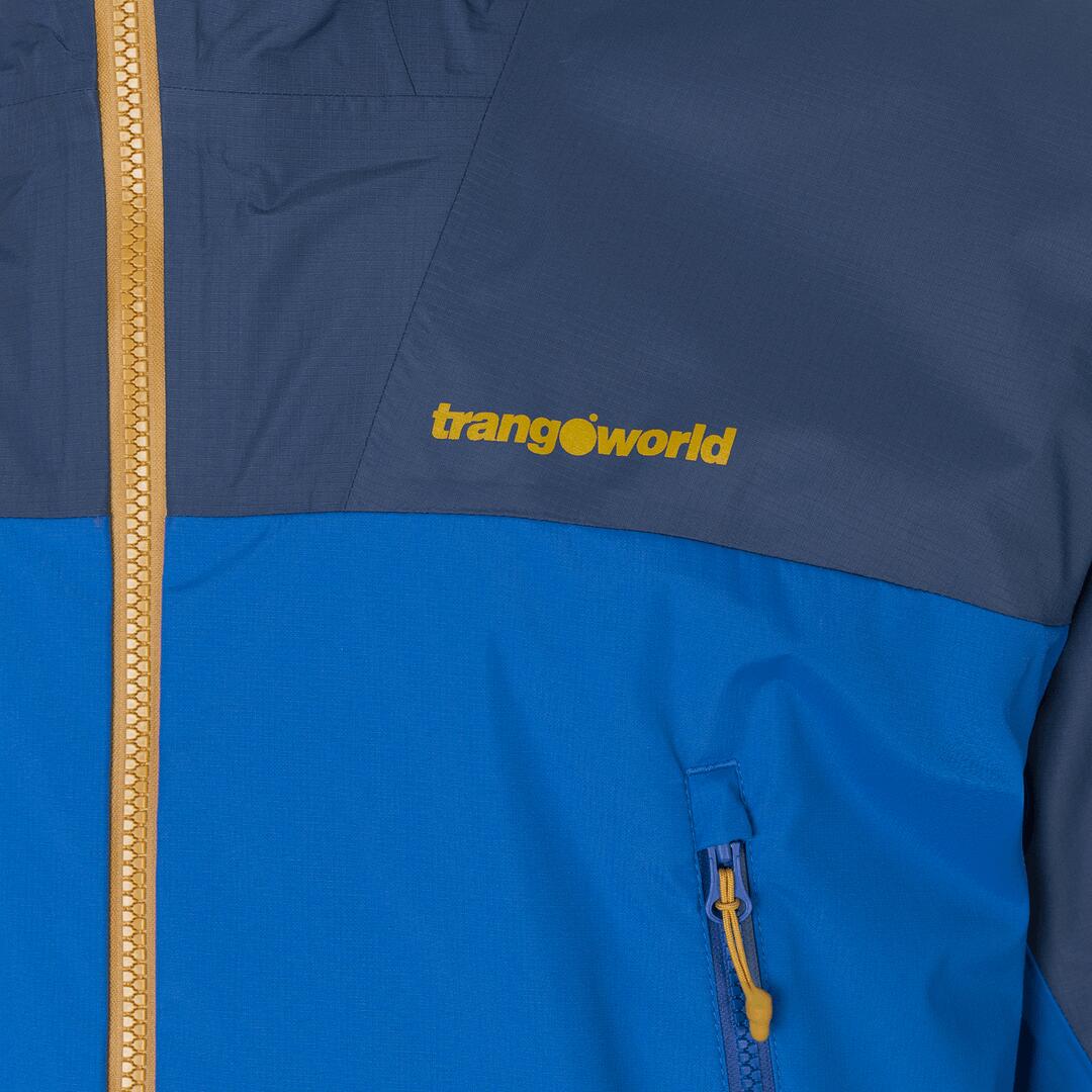 Chaqueta para Hombre Trangoworld Lunkho Azul/Azul Impermeable 2/7