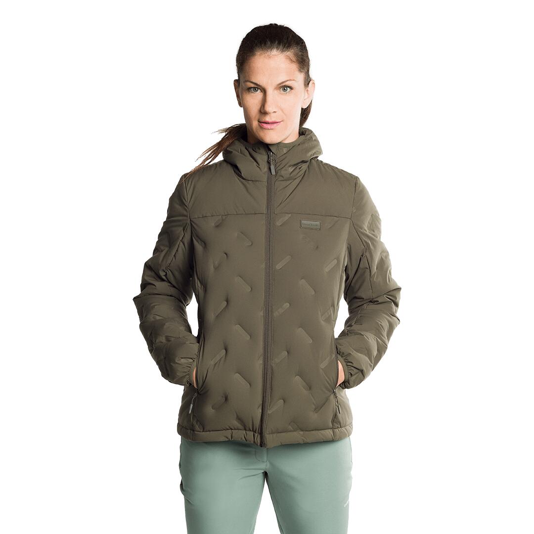 Plumífero para Mujer Trangoworld Hogen Marrón 3/7
