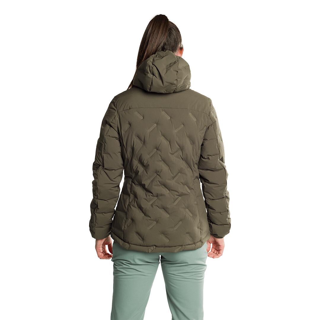 Plumífero para Mujer Trangoworld Hogen Marrón 4/7