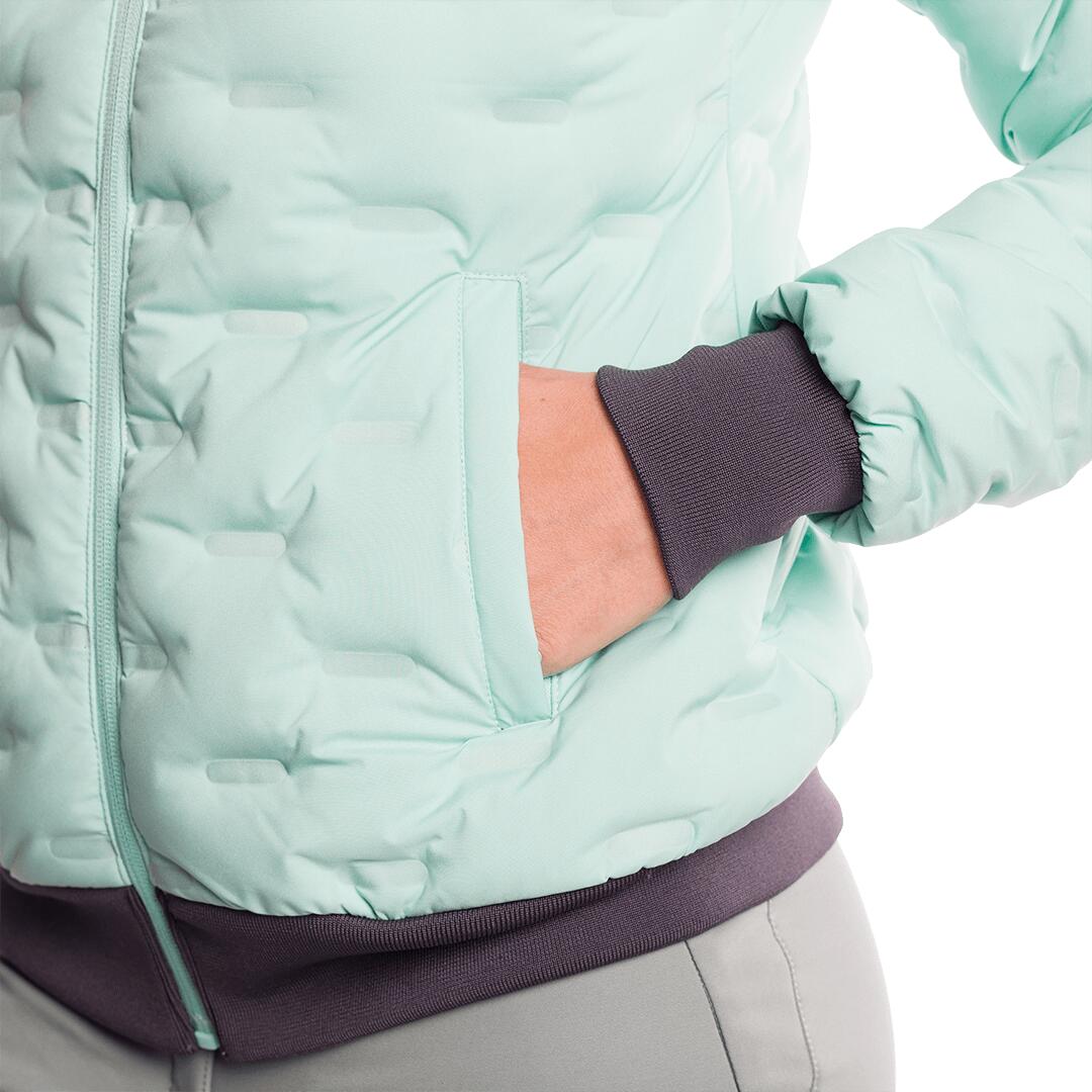 Plumífero para Mujer Trangoworld Alinda vd Verde/Gris 160g 600cuin 7/7