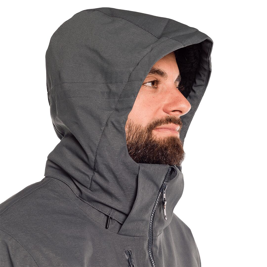 Chaqueta acolchada para Hombre Trangoworld Jorel termic Gris/Negro/Negro 7/7