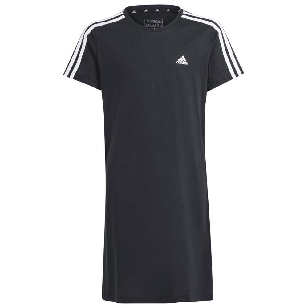 ADIDAS Vestito ragazza adidas 3-stripes - nero