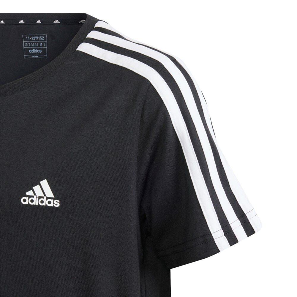 Vestito ragazza adidas 3-stripes - nero 4/5