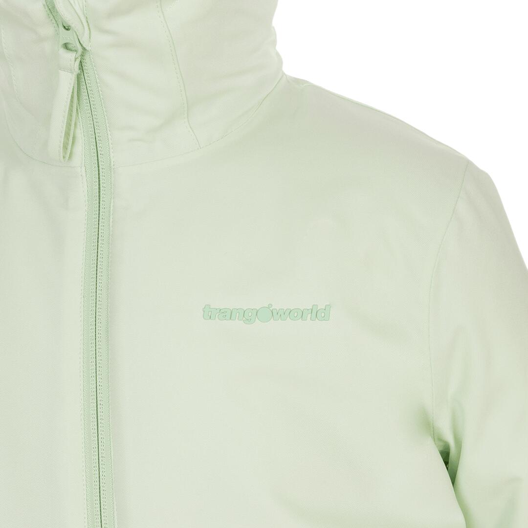 Chaqueta acolchada para niños Trangoworld Ibias termic Verde/Morado 2/3