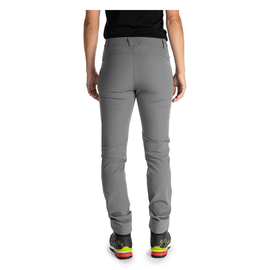 Pantalón para Mujer Trangoworld Glamos Gris 4/5