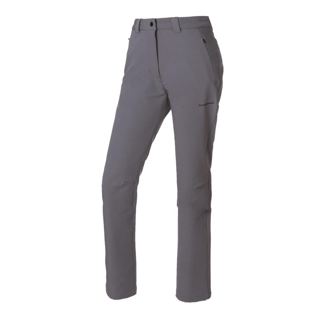 TRANGOWORLD Pantalón para Mujer Trangoworld Glamos Gris
