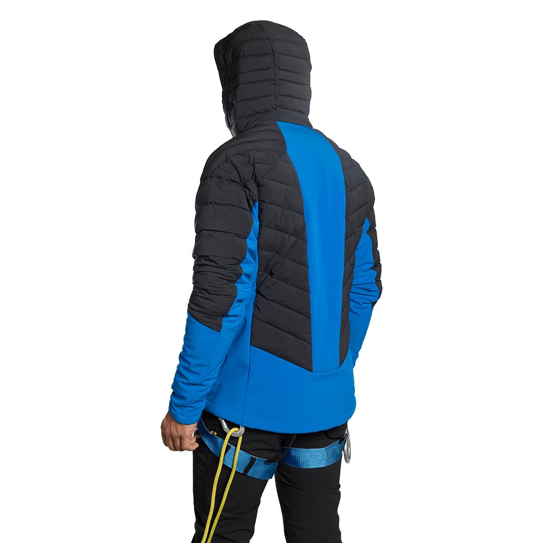 Chaqueta acolchada para Hombre Trangoworld Beraldi kb Negro/Azul 6/7