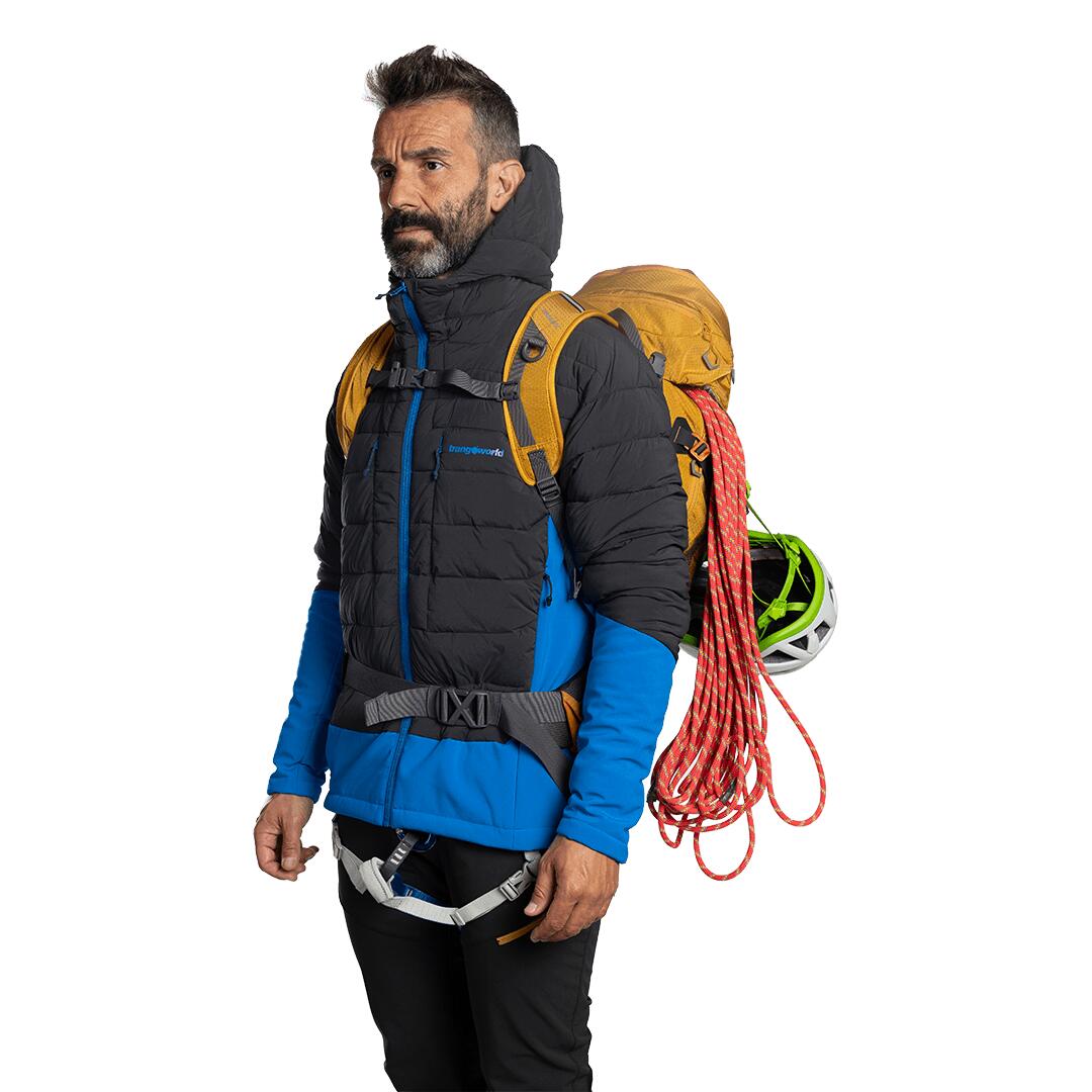 Chaqueta acolchada para Hombre Trangoworld Beraldi kb Negro/Azul 7/7