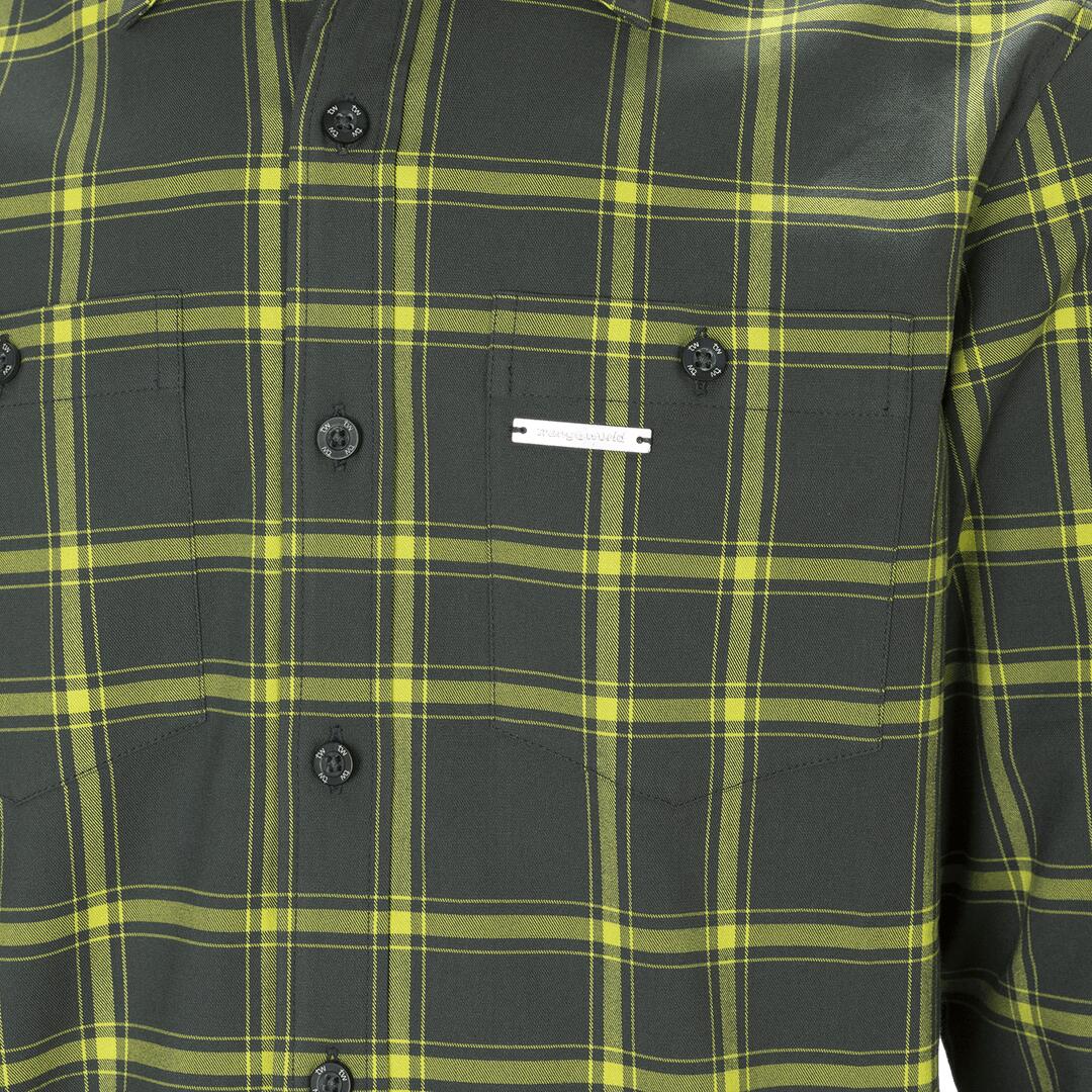 Camisa mangas largas para Hombre Trangoworld Zernez Verde 2/6