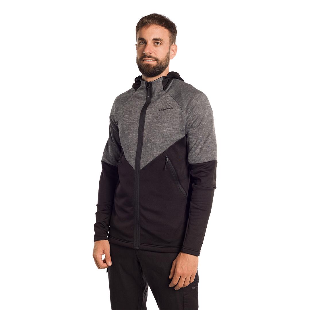Forro polar para Hombre Trangoworld Thorne Negro/Negro 3/5