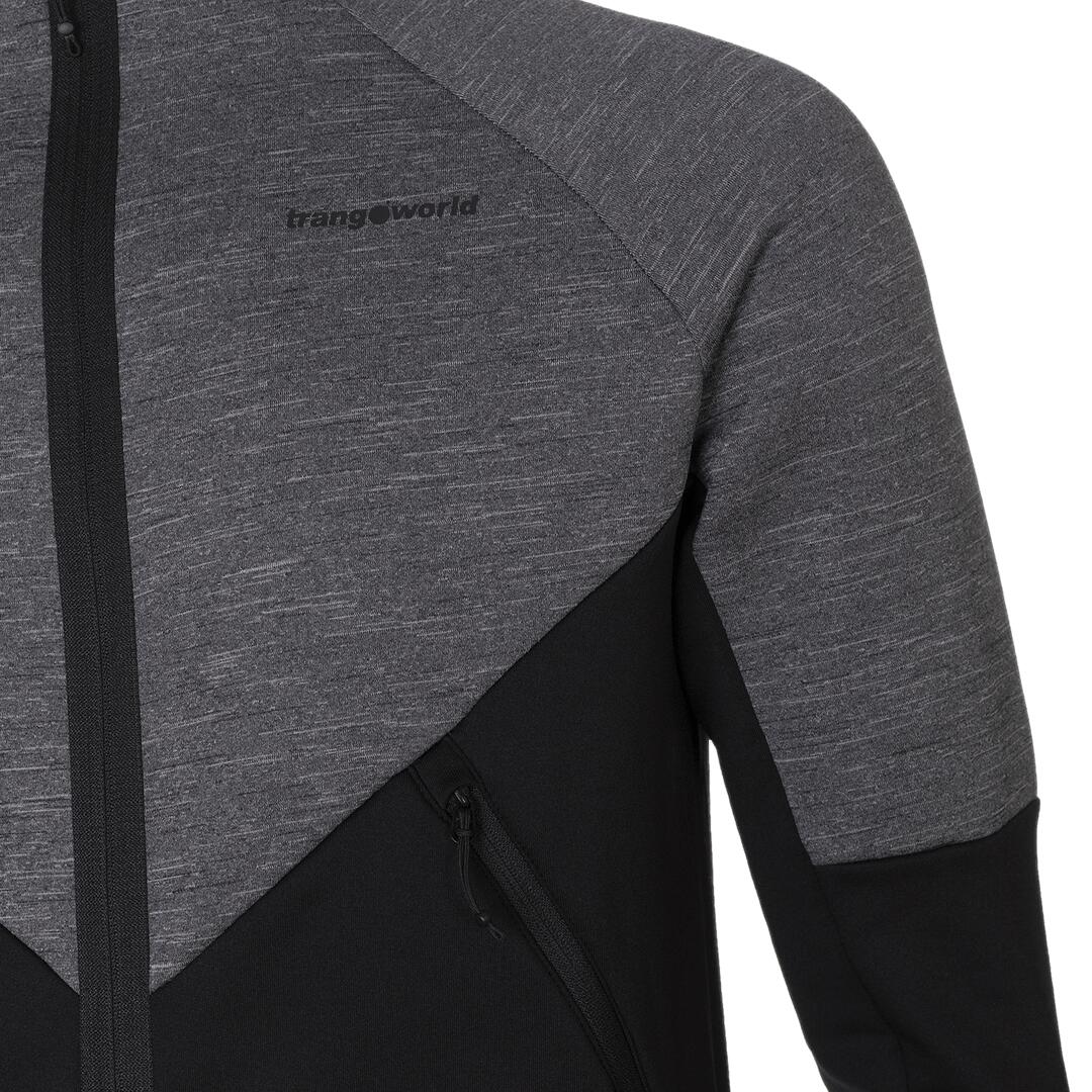 Forro polar para Hombre Trangoworld Thorne Negro/Negro 2/5