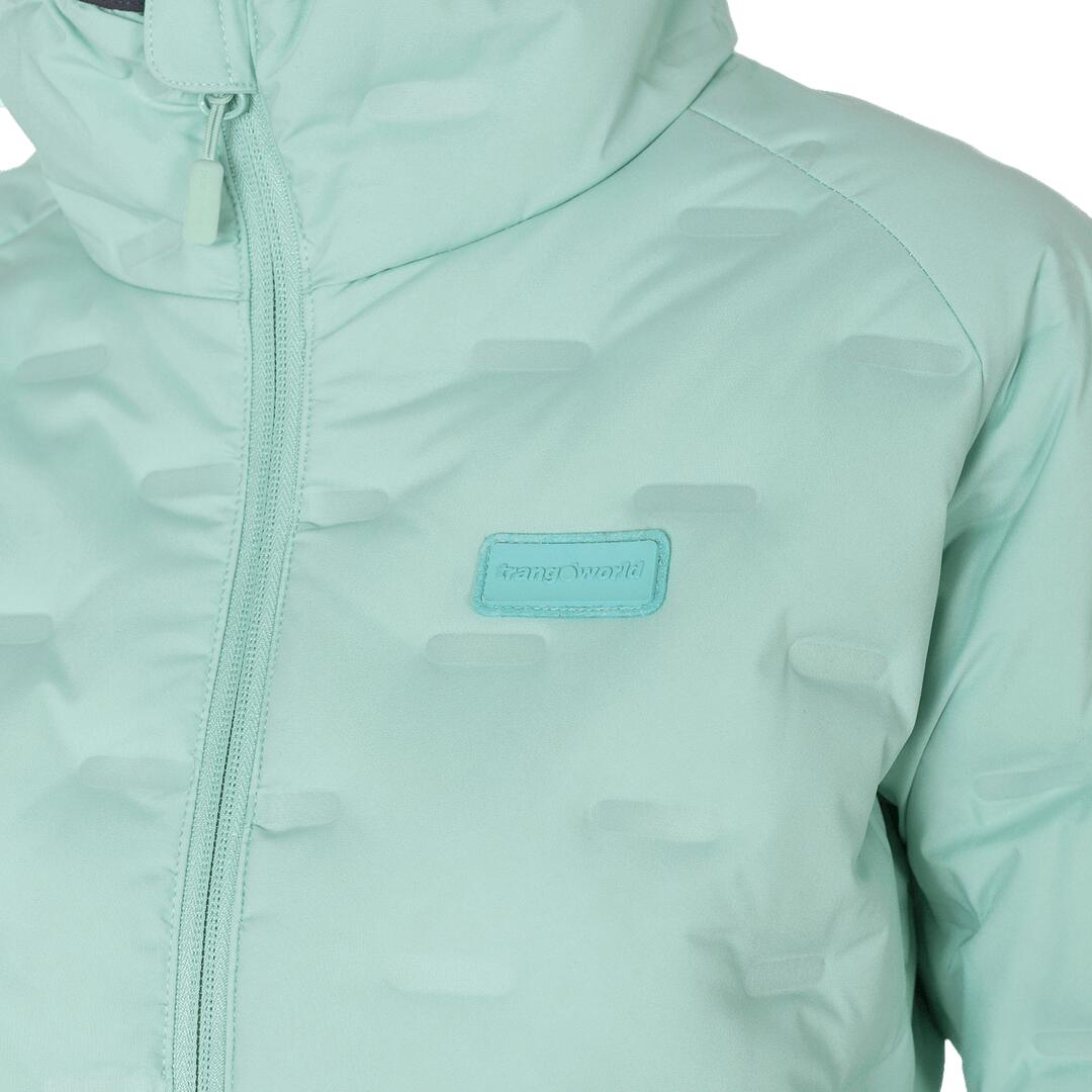 Plumífero para Mujer Trangoworld Alinda vd Verde/Gris 160g 600cuin 2/7