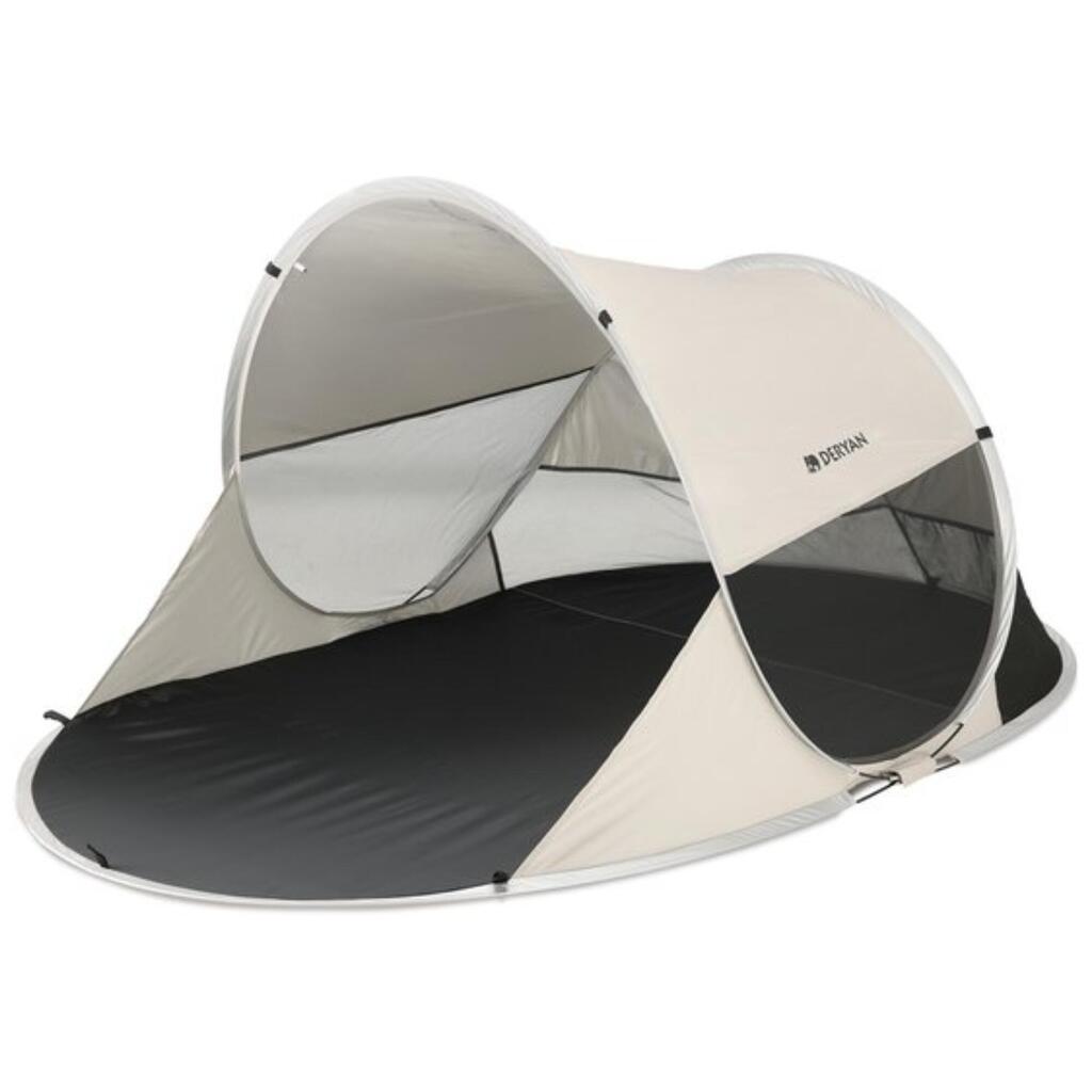 Luxury Pop Up Beach Tent - Large - Lightweight - UV 50+ Protection - Sand