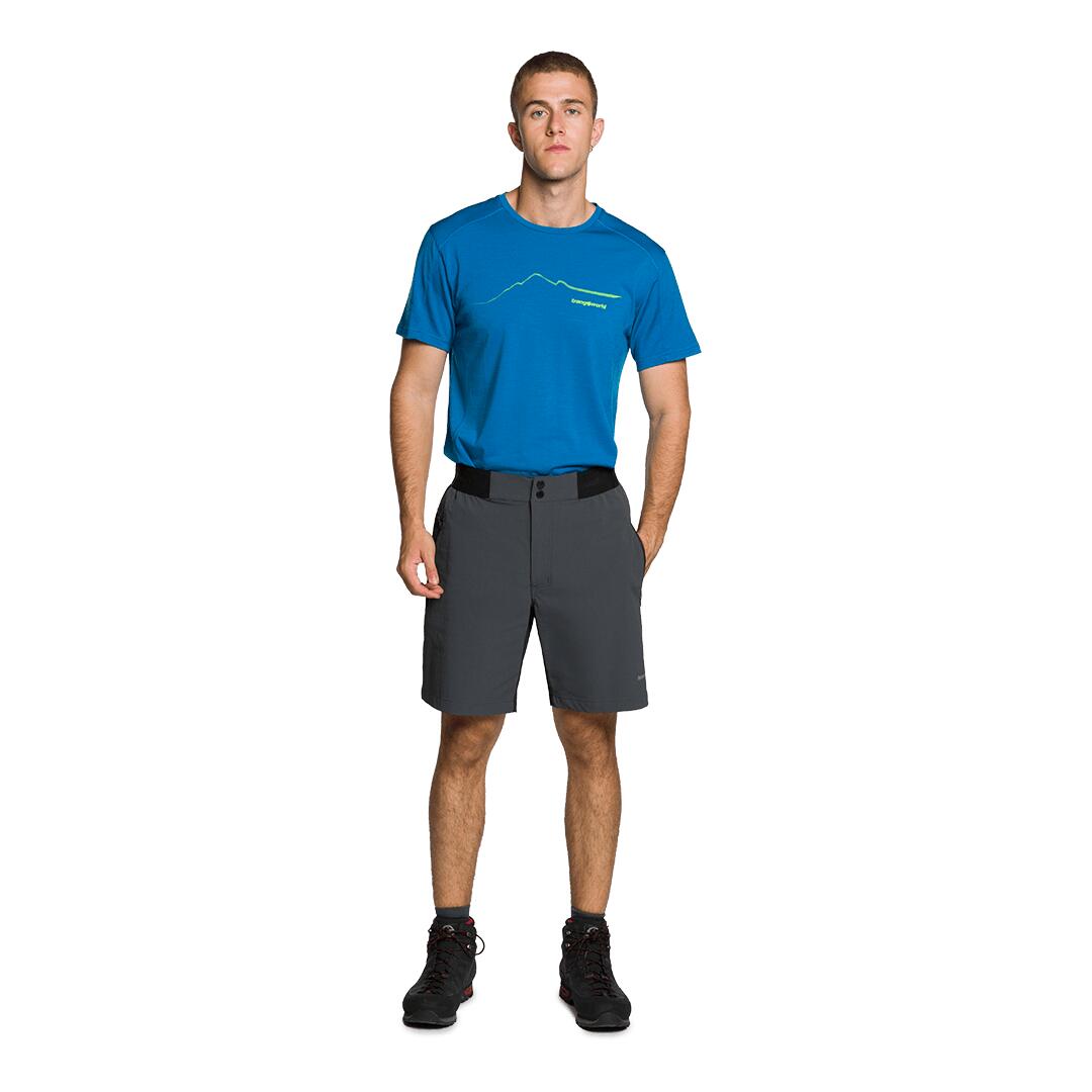 Bermuda para Hombre Trangoworld Hornavan df Gris/Negro 5/5