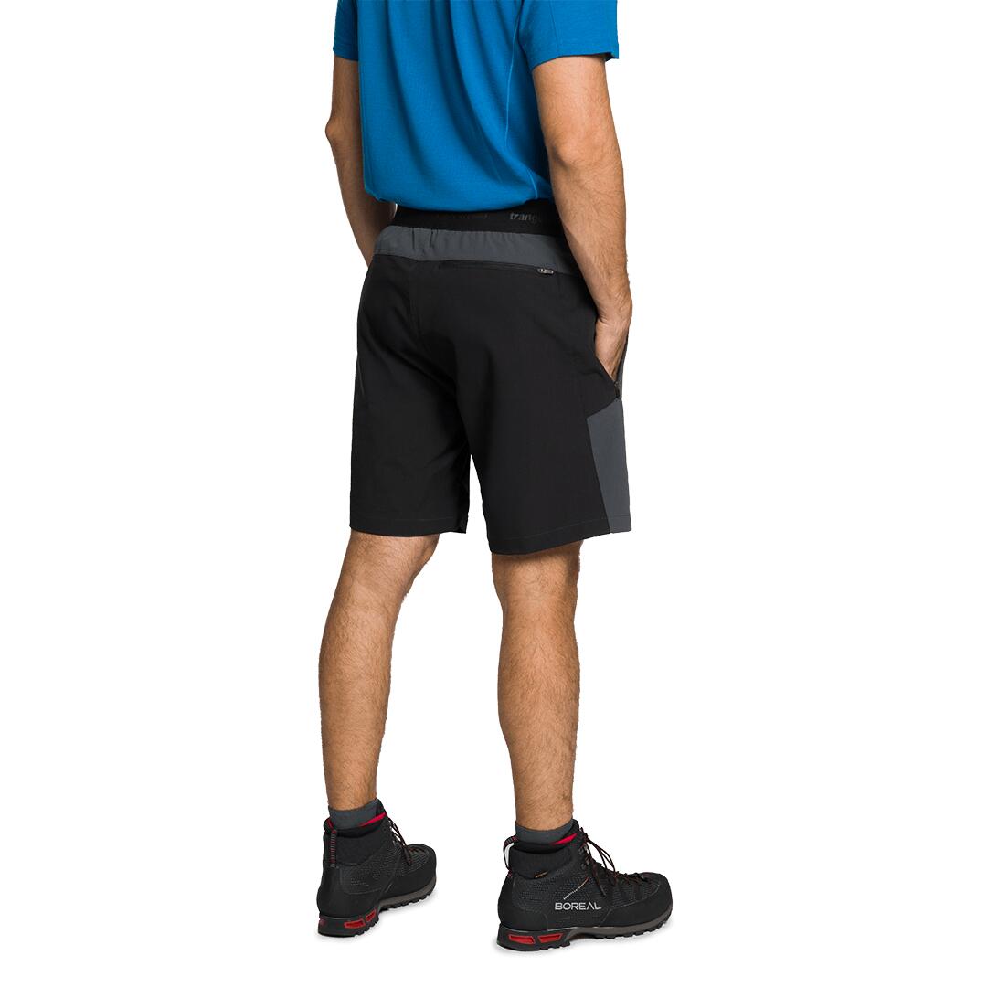Bermuda para Hombre Trangoworld Hornavan df Gris/Negro 3/5
