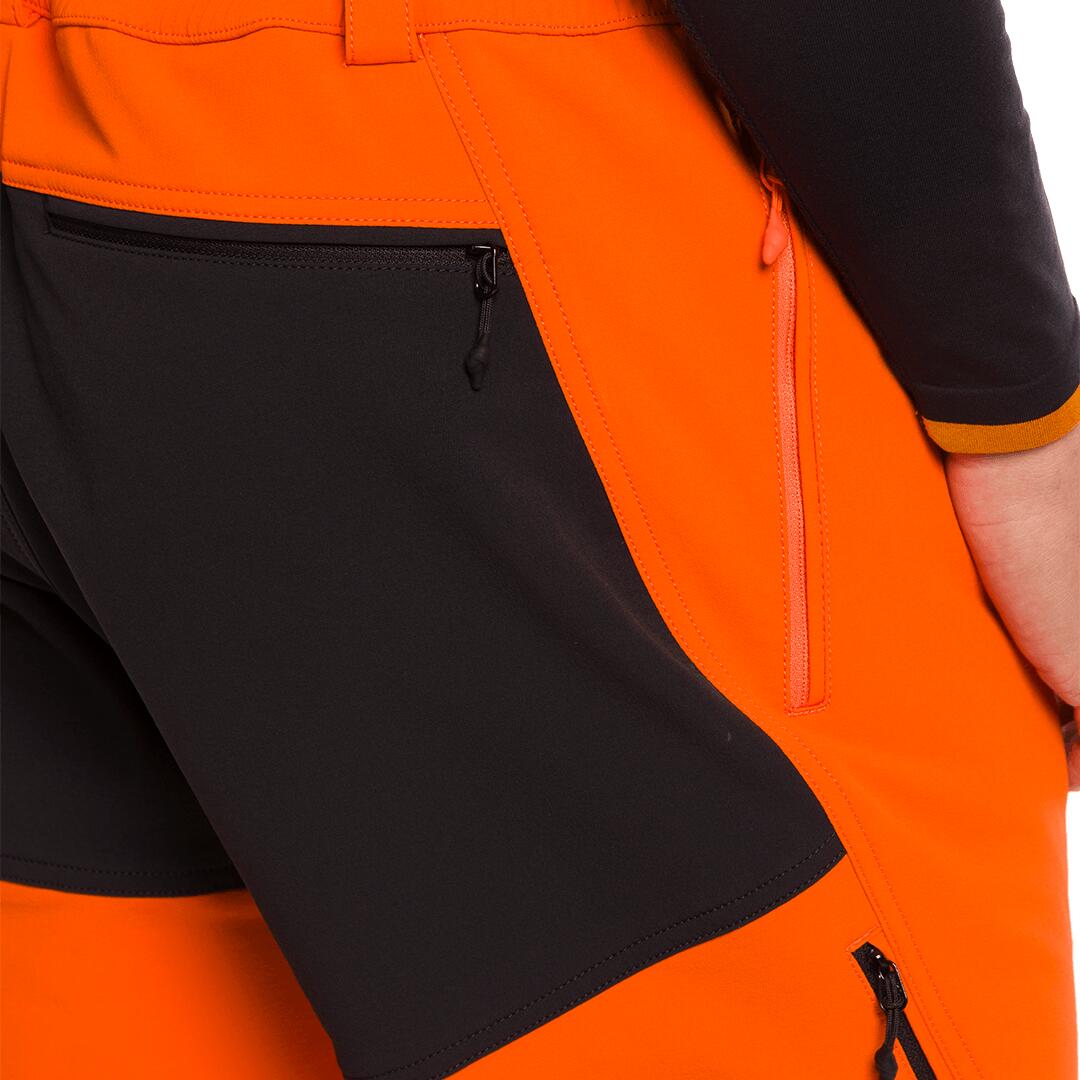 Pantalón para Hombre Trangoworld Rovek dr Naranja/Negro protección UV+30 7/7