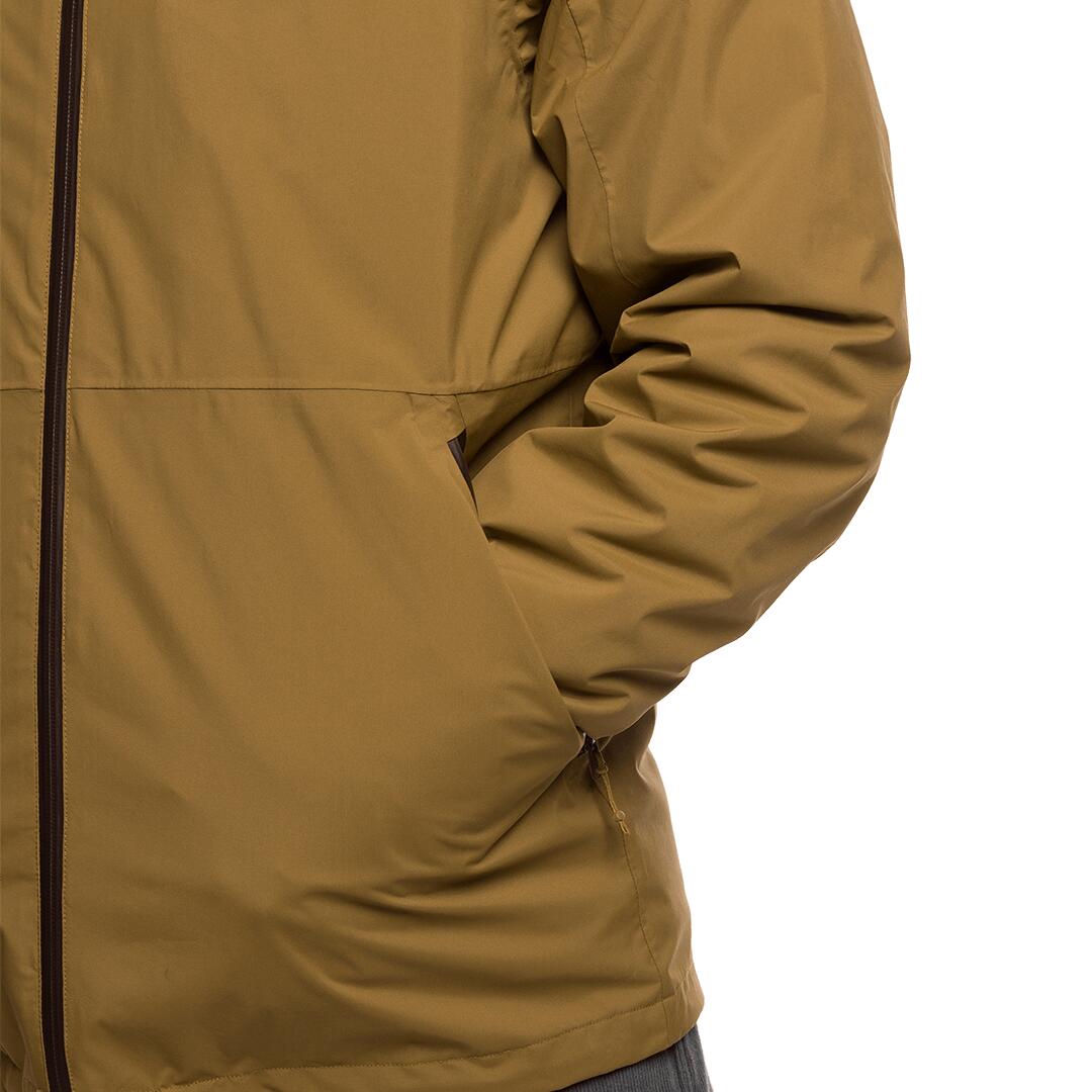 Chaqueta 3 en 1 para Hombre Trangoworld Salama complet Marrón/Gris Impermeable 7/7