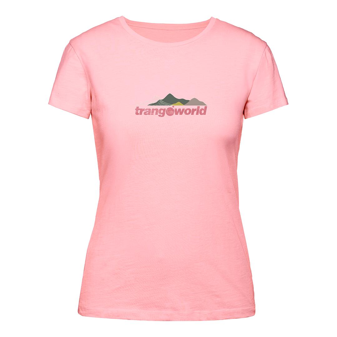 TRANGOWORLD Camiseta para Mujer Trangoworld Albacoa Rosa