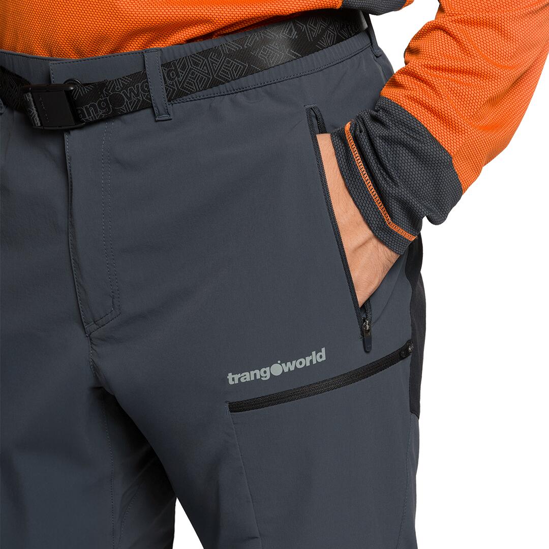 Pantalón para Hombre Trangoworld Drohmo df Gris/Negro 4/5