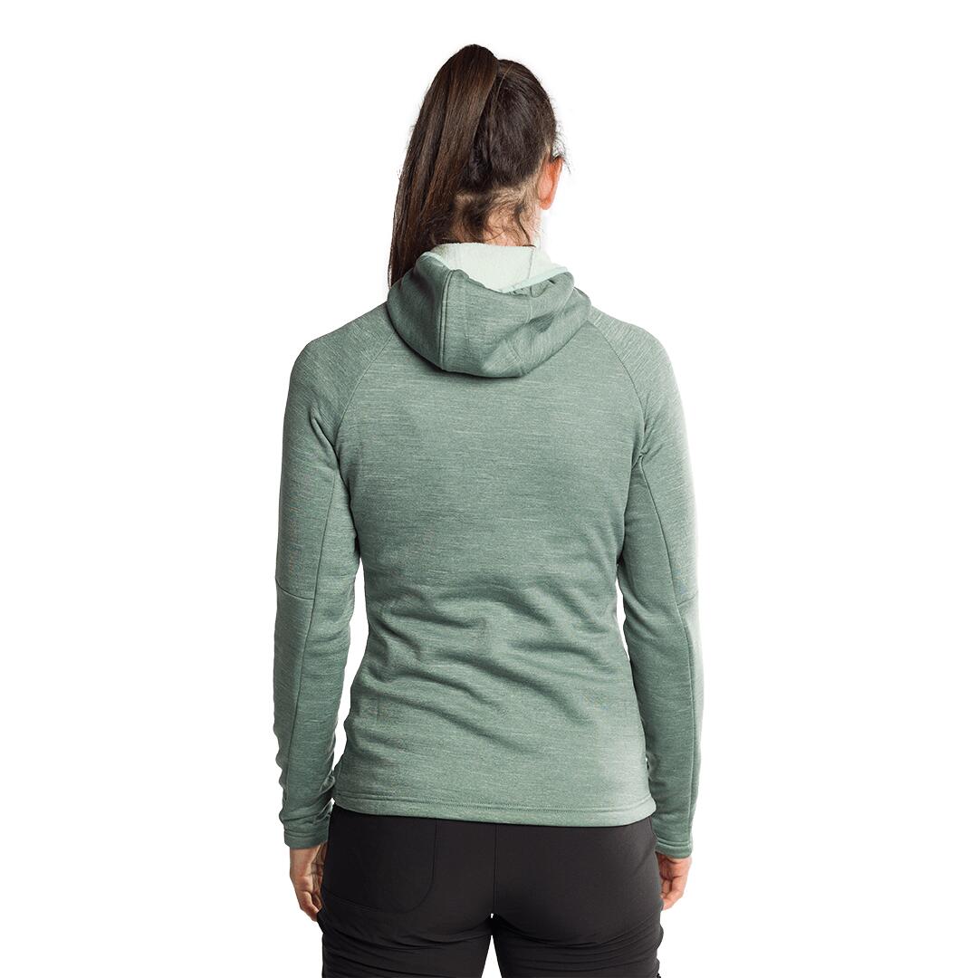 Forro polar para Mujer Trangoworld Libar Verde 4/6