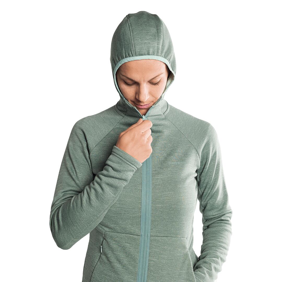 Forro polar para Mujer Trangoworld Libar Verde 6/6
