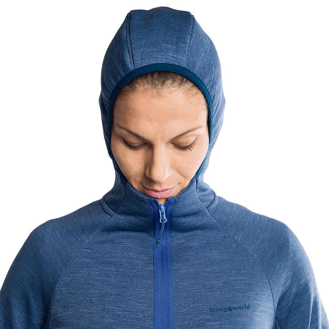 Forro polar para Mujer Trangoworld Libar Azul 6/6