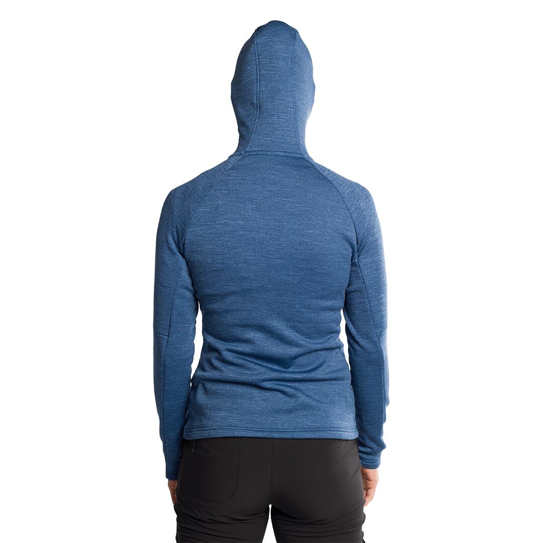Forro polar para Mujer Trangoworld Libar Azul 4/6