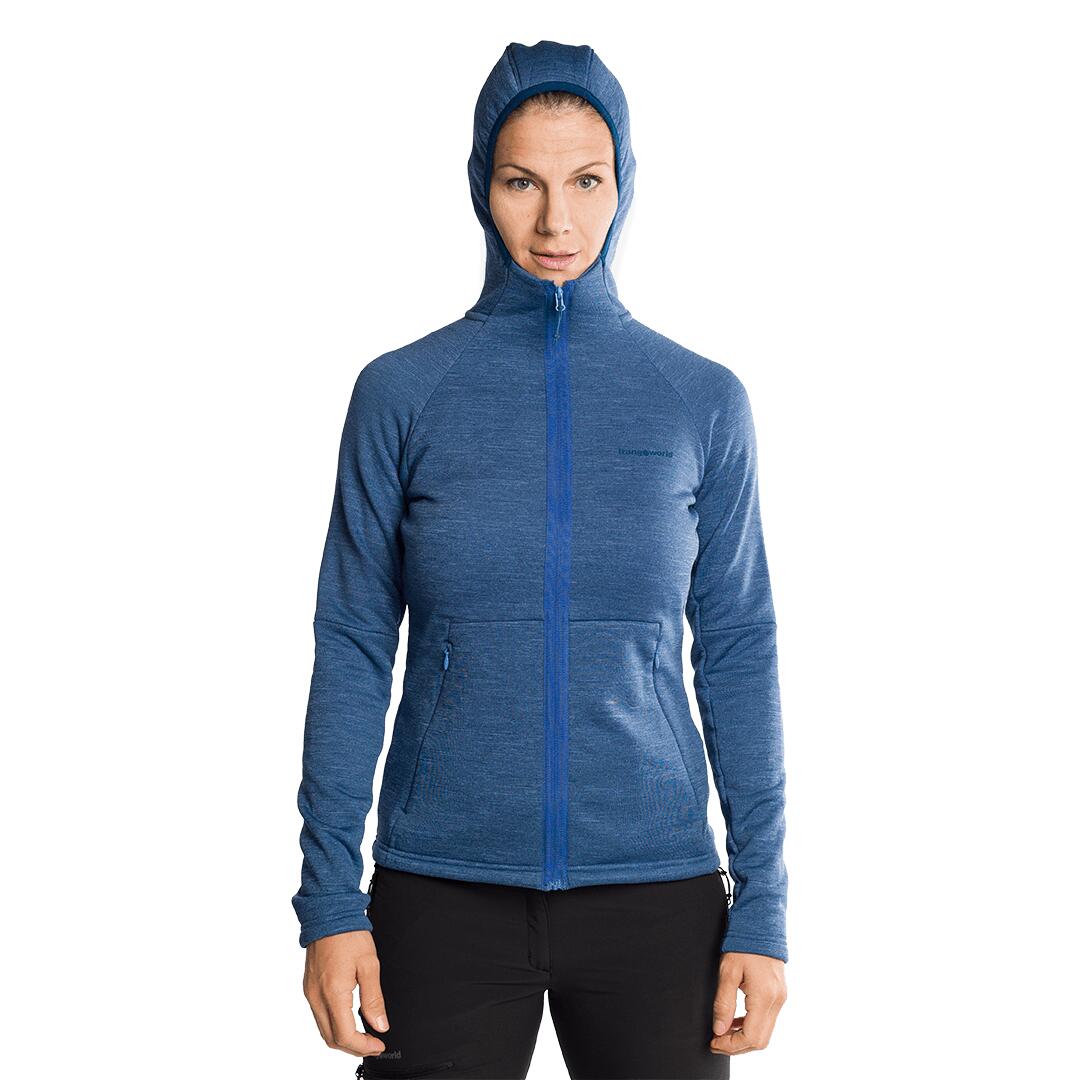 Forro polar para Mujer Trangoworld Libar Azul 3/6