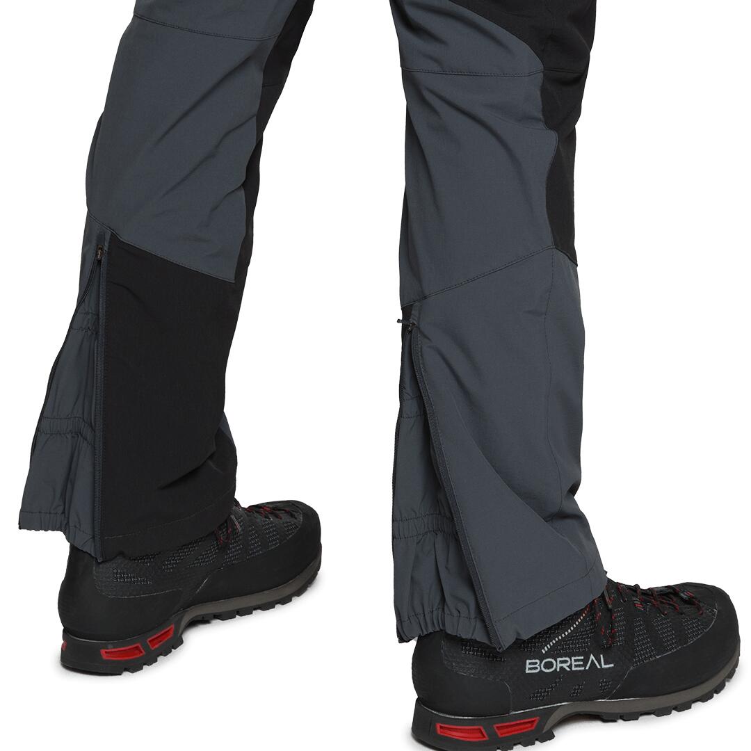 Pantalón para Hombre Trangoworld Grisons Gris/Negro 5/5