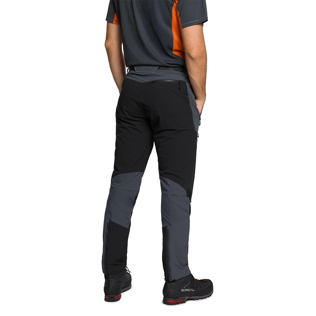 Pantalón para Hombre Trangoworld Grisons Gris/Negro 3/5