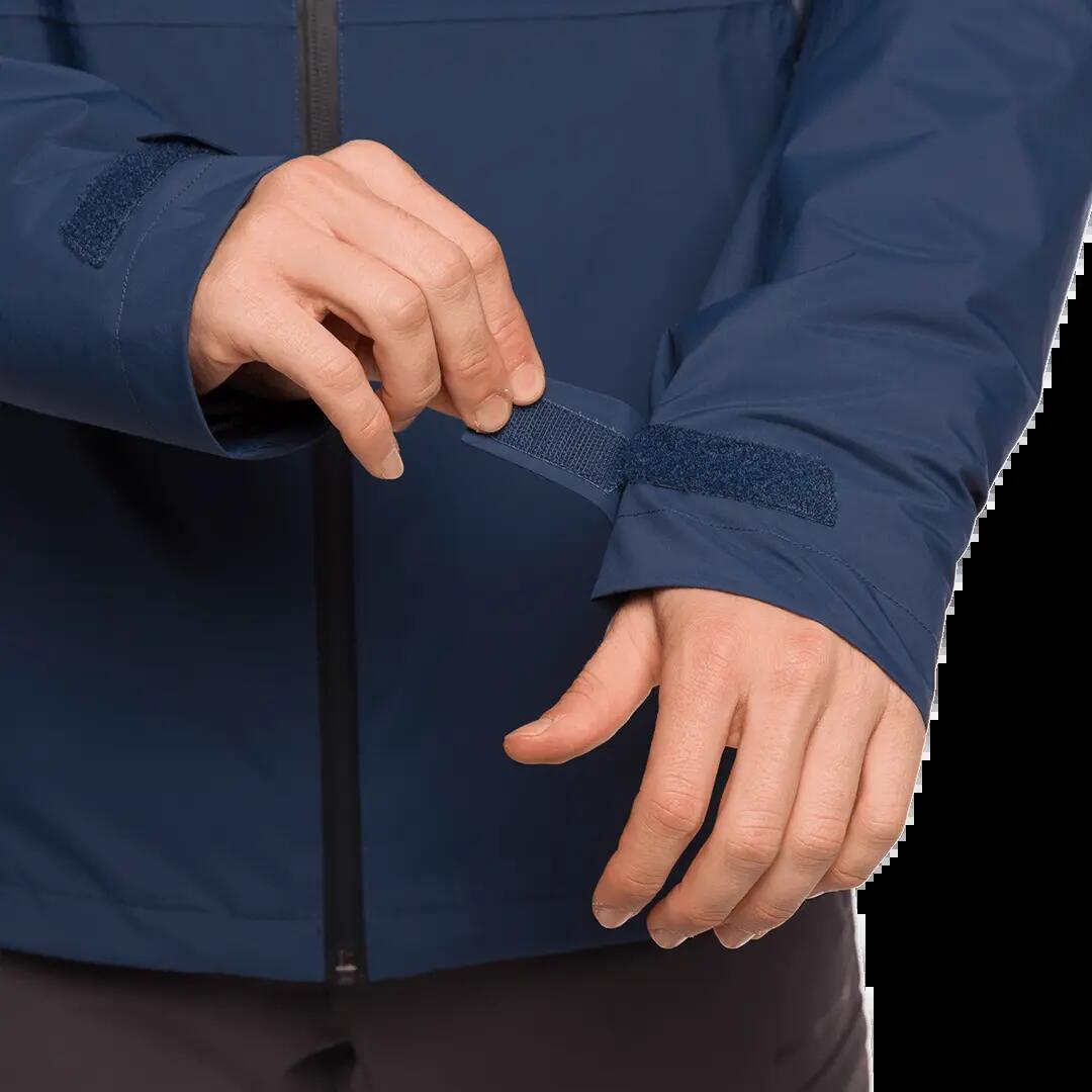Chaqueta 3 en 1 para Hombre Trangoworld Salama complet Azul/Gris Impermeable 7/7