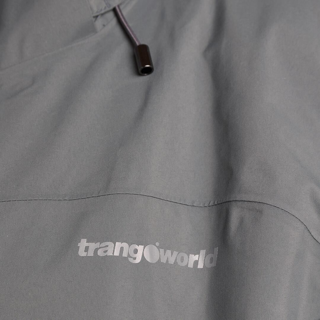 Chaqueta 3 en 1 para Hombre Trangoworld Stabio complet Gris/Negro Impermeable 4/7