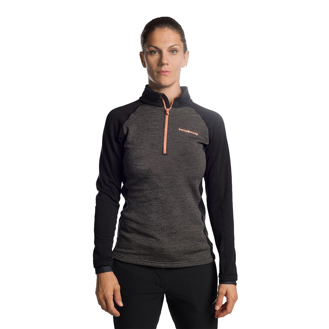 Jersey para Mujer Trangoworld Palieres Negro/Gris 3/6